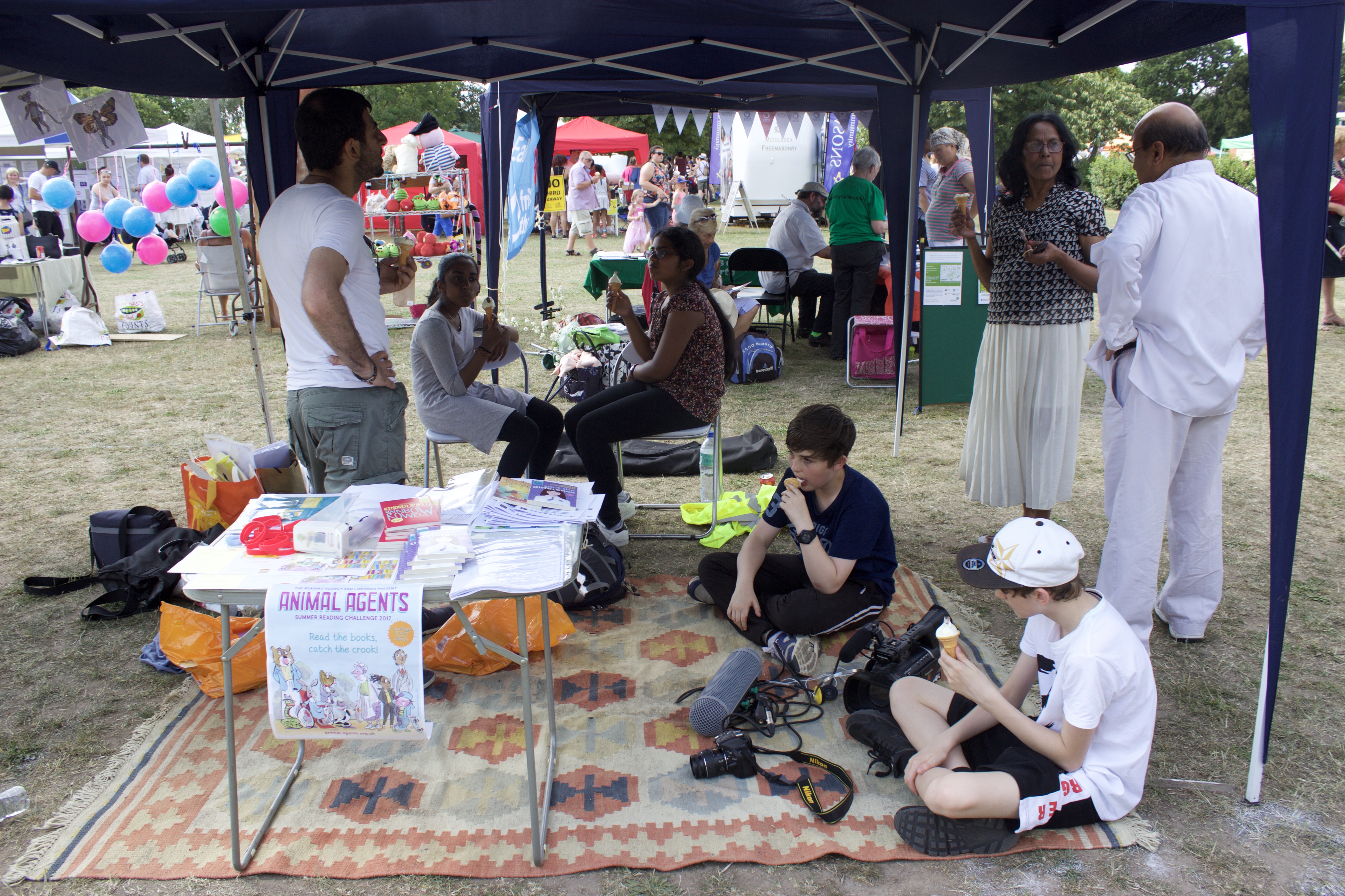 ARTi stall in Elthorne Park