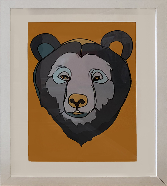KC's Bear Framed 